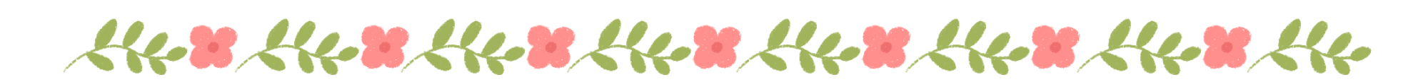 攝圖網_401395713_可愛粉色花朵分割線手繪(非企業商用).png